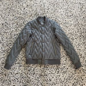 K-Way Gray Puffer Jacket